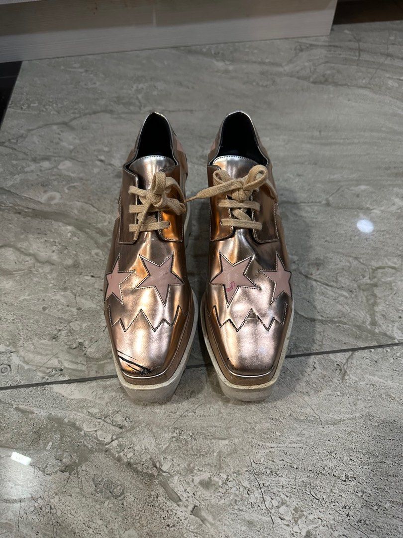 Stella McCartney Stars Platform Shoe Kasut Stella