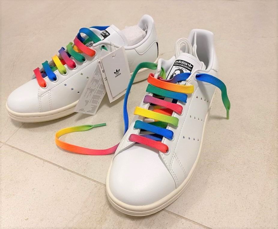 Stella McCartney x adidas stan smith - Sneakers with Rainbow