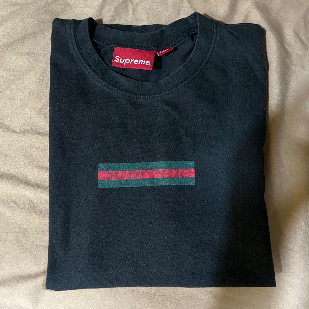 Supreme Gucci T shirt Men s Fashion Tops Sets Tshirts Polo