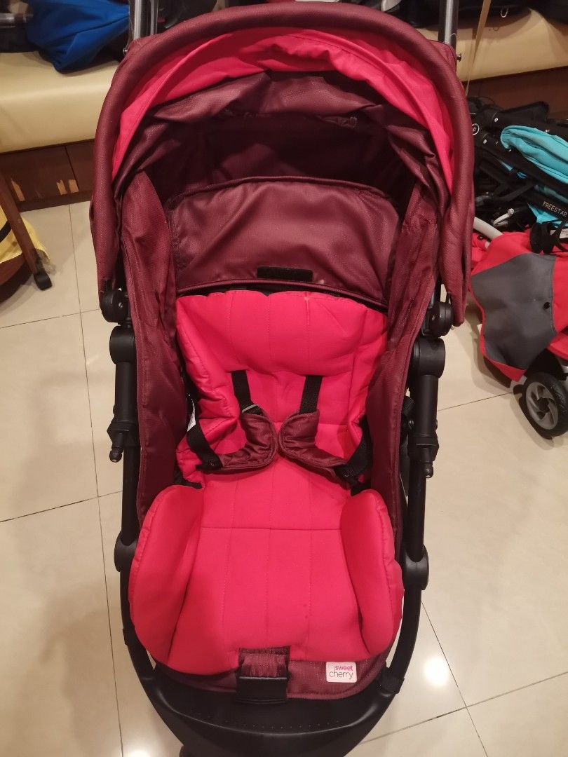 Cara pasang 2025 stroller sweet cherry