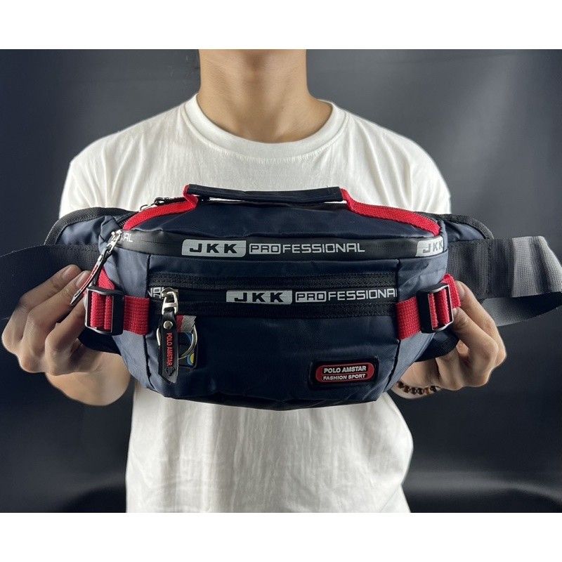 Tas Pria Waistbag Terbaru Tas Selempang Bahu Pria Tas Pinggang Keren