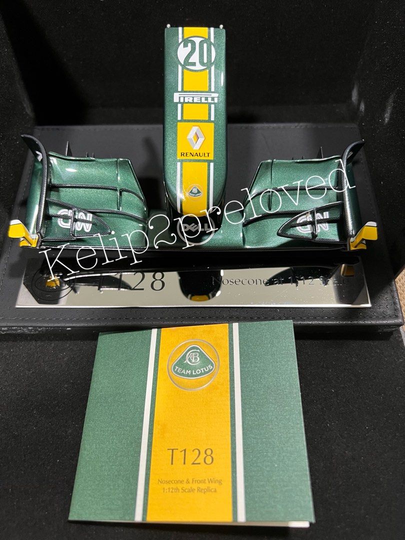 Aileron Avant Renault R202 F1 1/12 - Jarno Trulli - Magny-Cours 2002 - Série Limitée