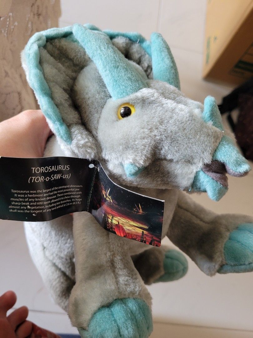Walking with shop dinosaurs plush toys