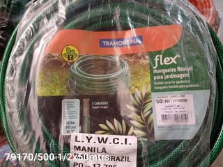 Tramontina Flex Series Flexible Garden Hose 50mtrs 79170/500 1/2x50mtrs