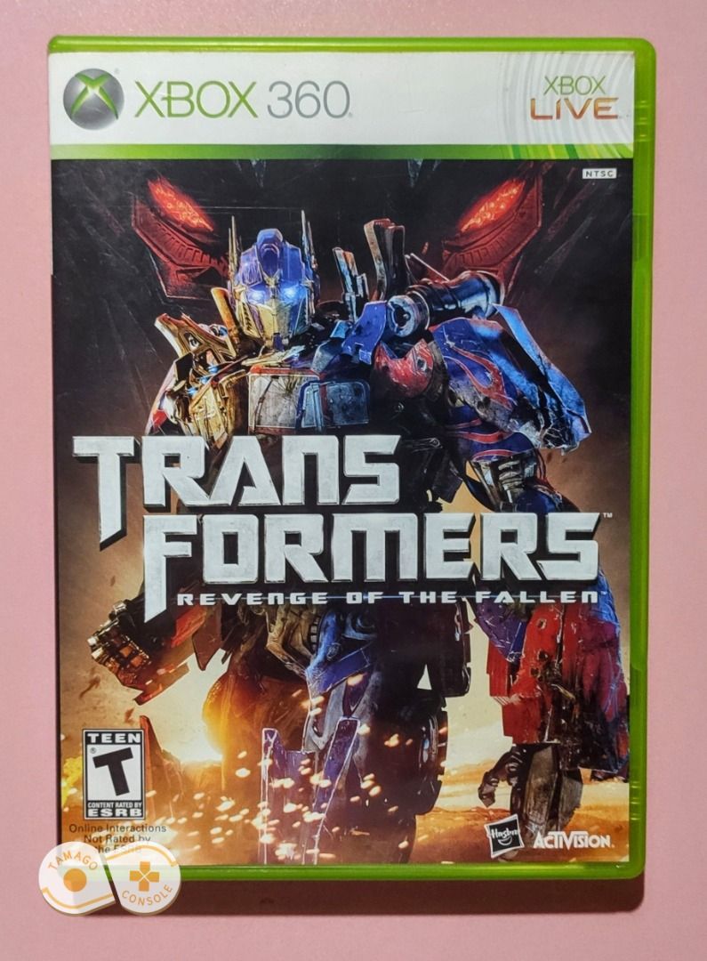 Transformers: Revenge of the Fallen - [XBOX 360 Game] [NTSC / ENGLISH  Language] [Complete in Box], Video Gaming, Video Games, Xbox on Carousell