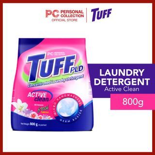 Tuff Powder Laundry Detergent Active Clean 800g Personal Collection