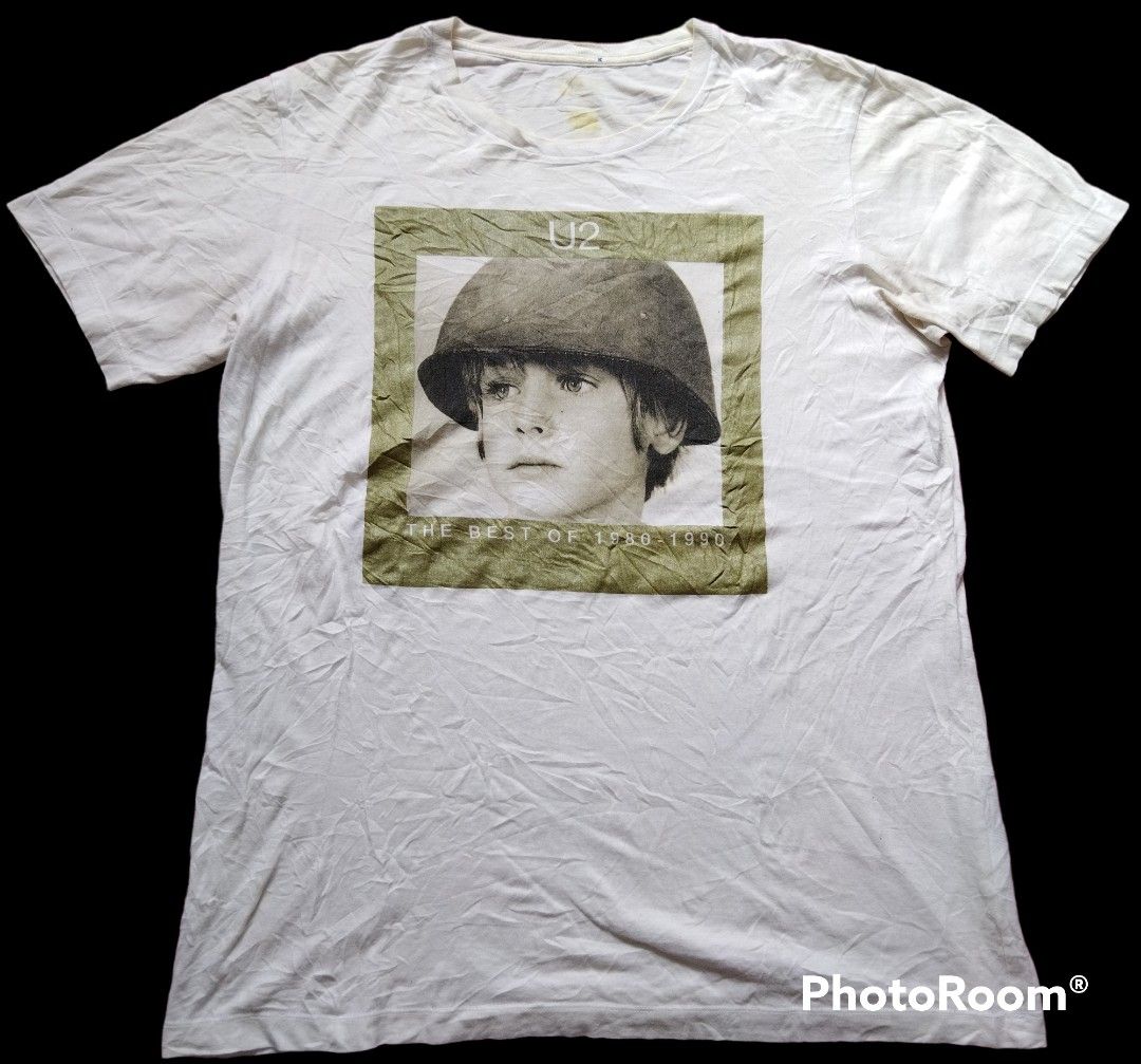 U2 BAND UNIQLO TSHIRT, Men's Fashion, Tops & Sets, Tshirts & Polo Shirts on Carousell