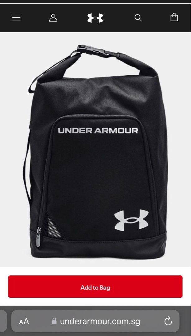 Shoe bag under armour discount