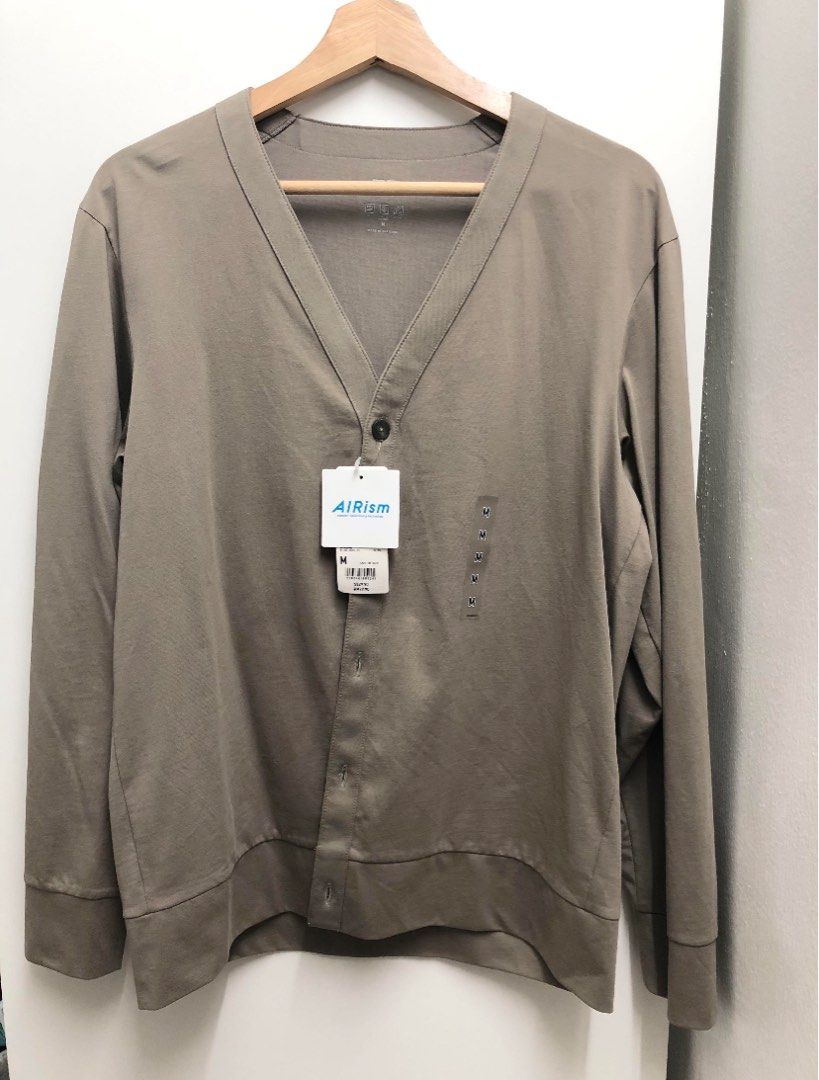 Uniqlo Airism UV Cut Cardigan for men Women s Fashion Coats