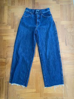 uniqlo wide fit curve jeans