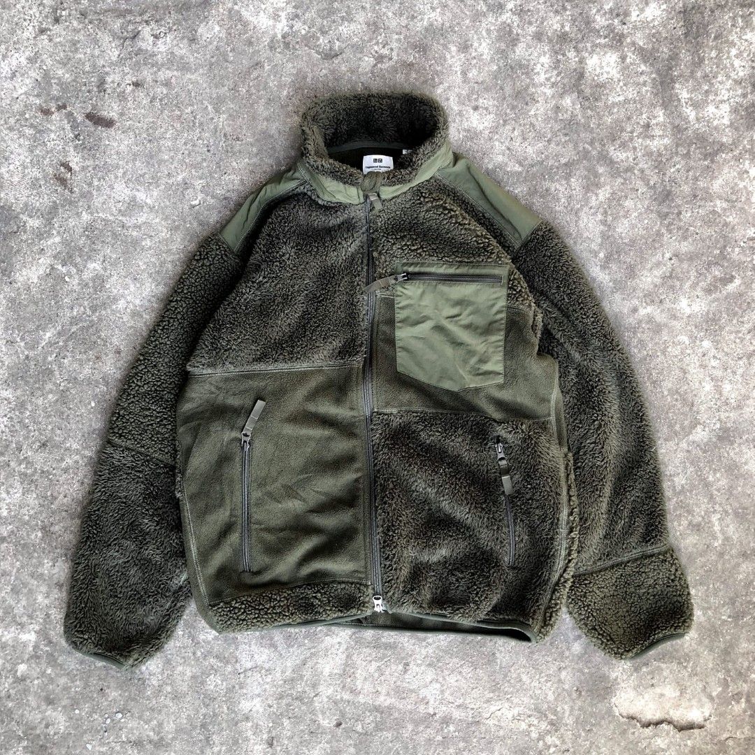 Uniqlo x Engineered Garments Fleece Combination Jacket Y2k