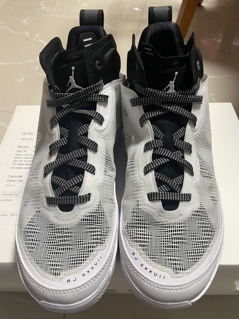 Us8.5 NIKE AIR JORDAN XXXVII PF AJ 37 DV0747-108 xdr 籃球鞋, 男裝