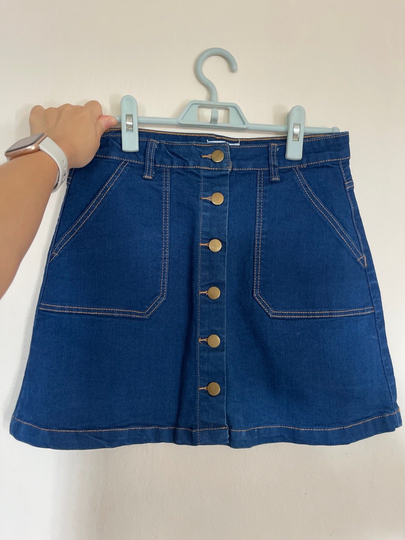 Valley girl hot sale denim skirt