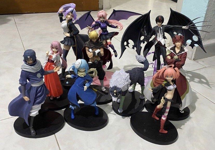 various anime figure sale demon slayer jujutsu kaisen reincarnated as a slime anime figure