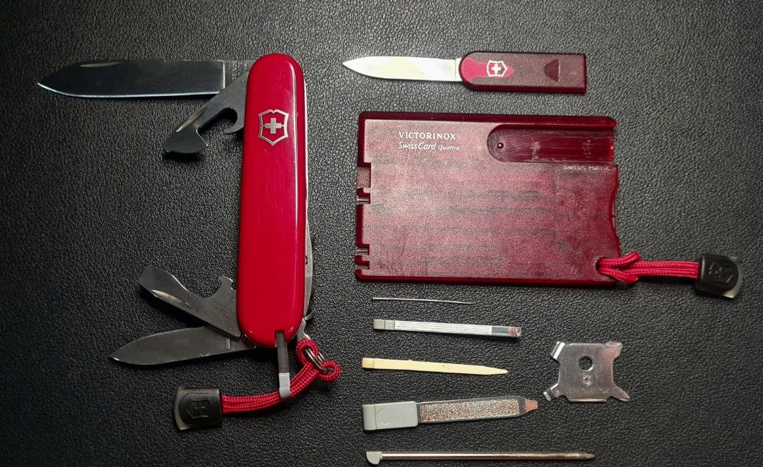 Victorinox Swisscard Quattro Spartan Travel Set, Hobbies & Toys