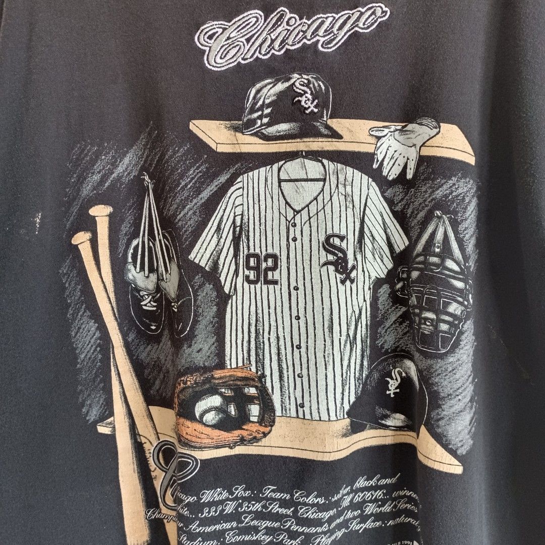 Chicago white sox t shirts vintage deals