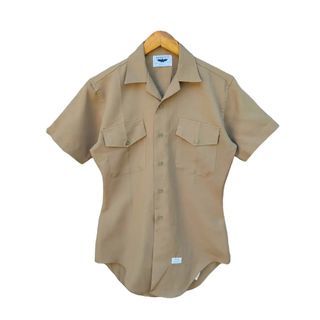 Vintage 80's Abbott Military Tailors USN Certified Fabric Short Sleeve Shirt.