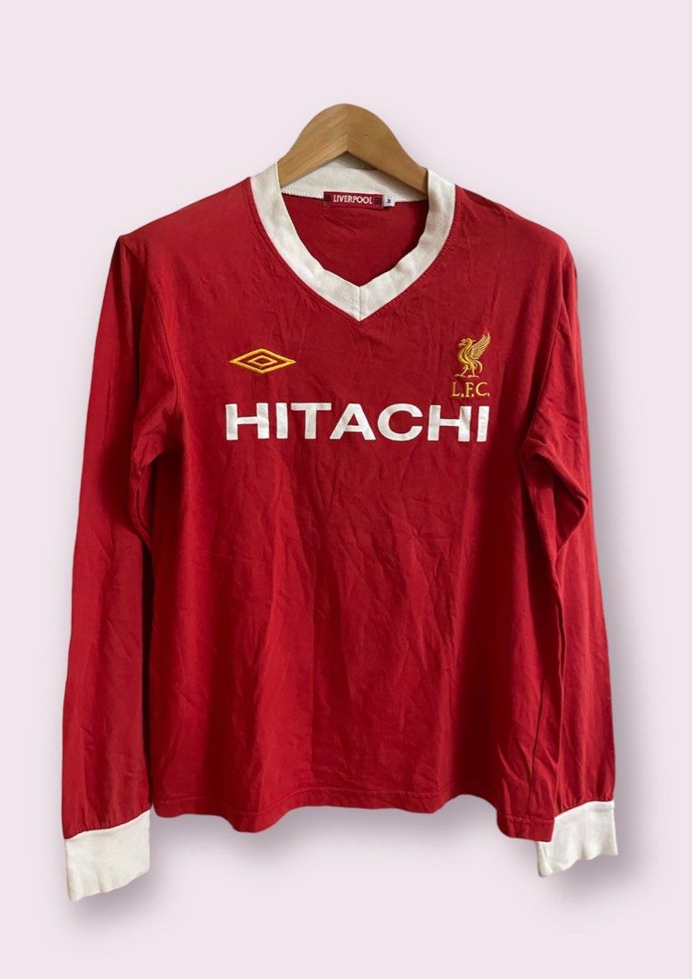 Liverpool hitachi shirt sale