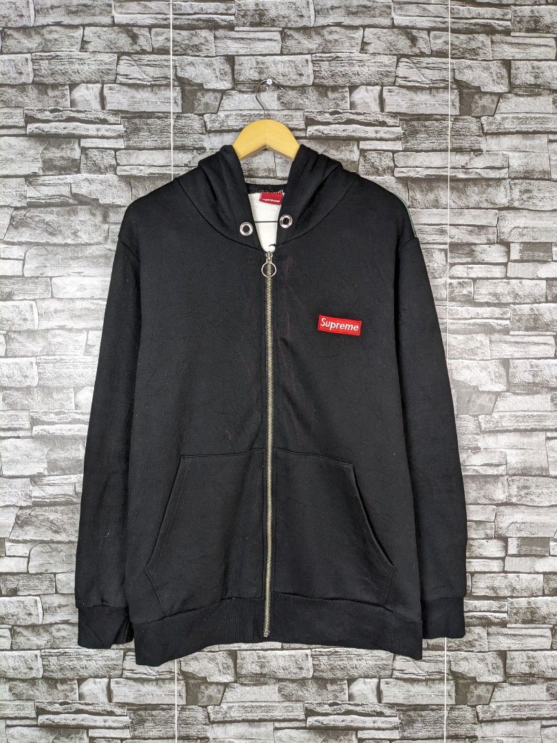 Vintage Supreme Light Jacket Sweater Full Zipper Clothing Hoodie Sunwear Front Pocket Branded Picture