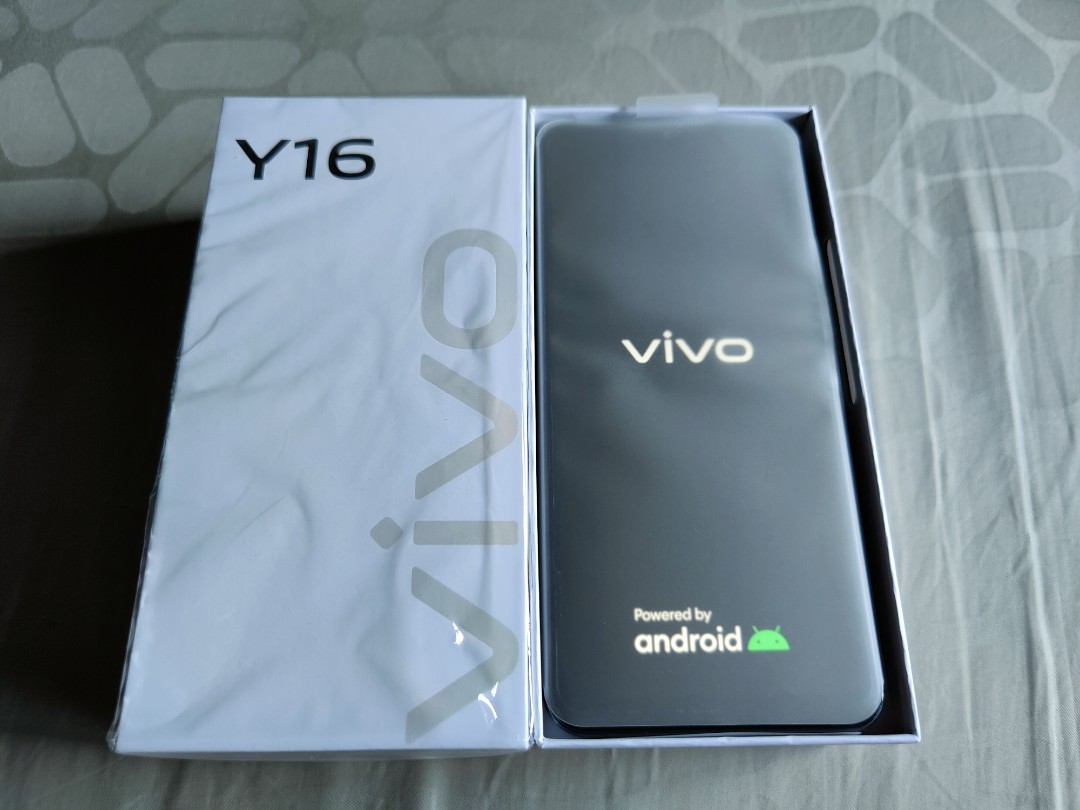 vivo y16 silver