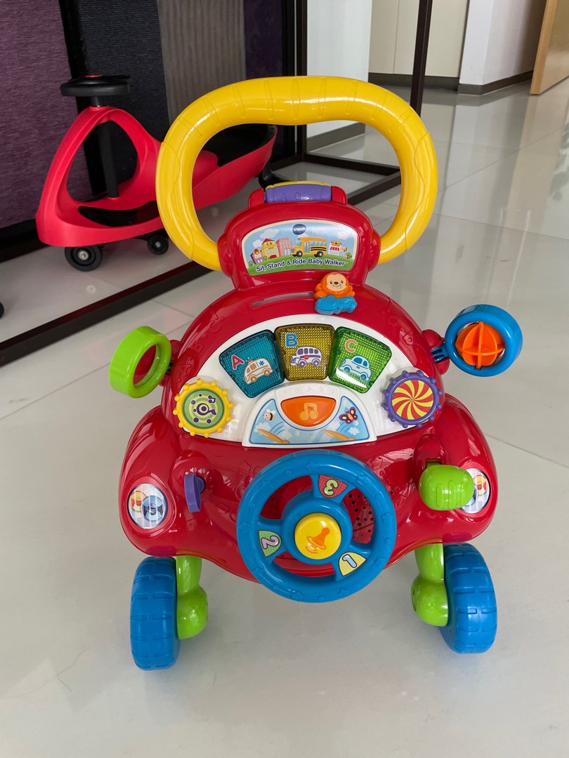 Vtech sit stand and ride cheap baby walker