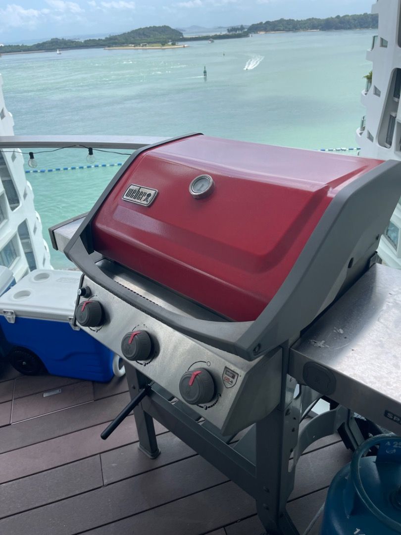 er Spirit II BBQ with Gas Cylinders, TV & Home Appliances, Kitchen