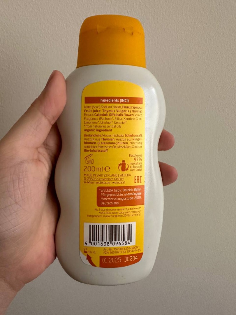 weleda baby shampoo and soap Babies Kids Bathing Changing