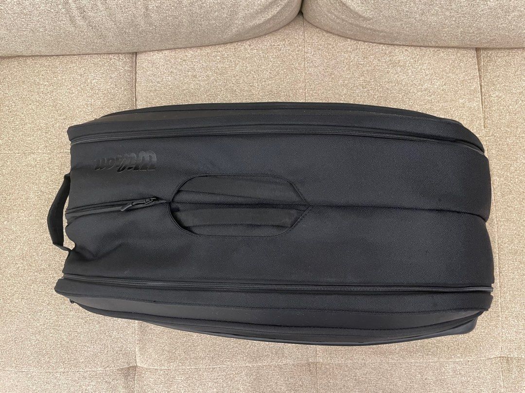 Wilson federer dna black 12 pack bag on sale