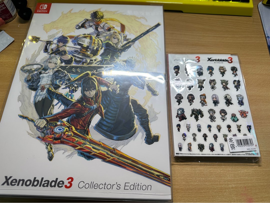 Xenoblade Chronicles 3 Collector Edition with Mio Notebook +