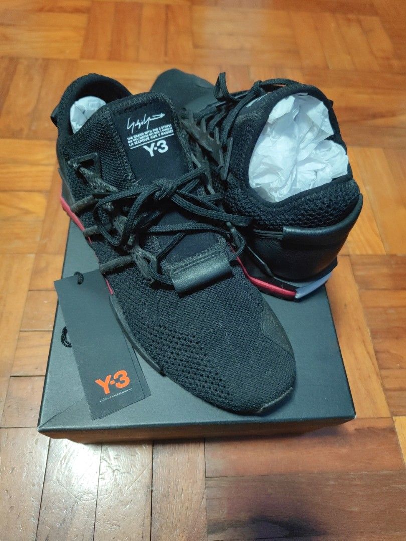 Y-3 adidas Harigane Black Chilli Pepper, Men's Fashion, Footwear ...