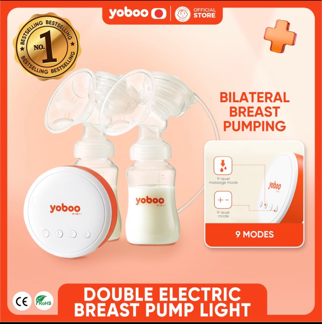 Yoboo Double Electric Breast Pump, Babies & Kids, Nursing & Feeding