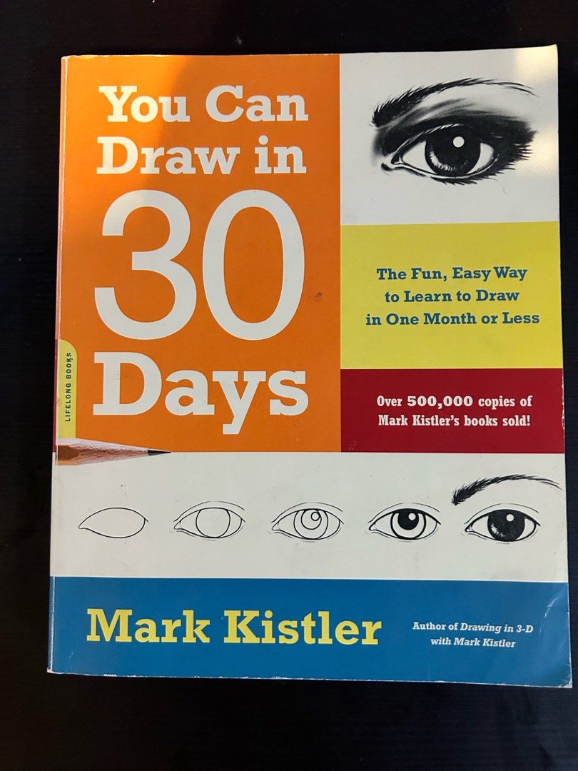You Can Draw In 30 Days, Hobbies & Toys, Books & Magazines, Fiction