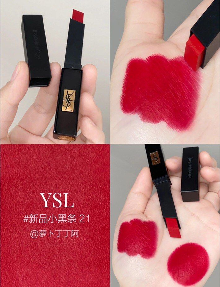 Ysl mini Lipstick 1.2g The slim black Beauty Personal Care Face Makeup on Carousell