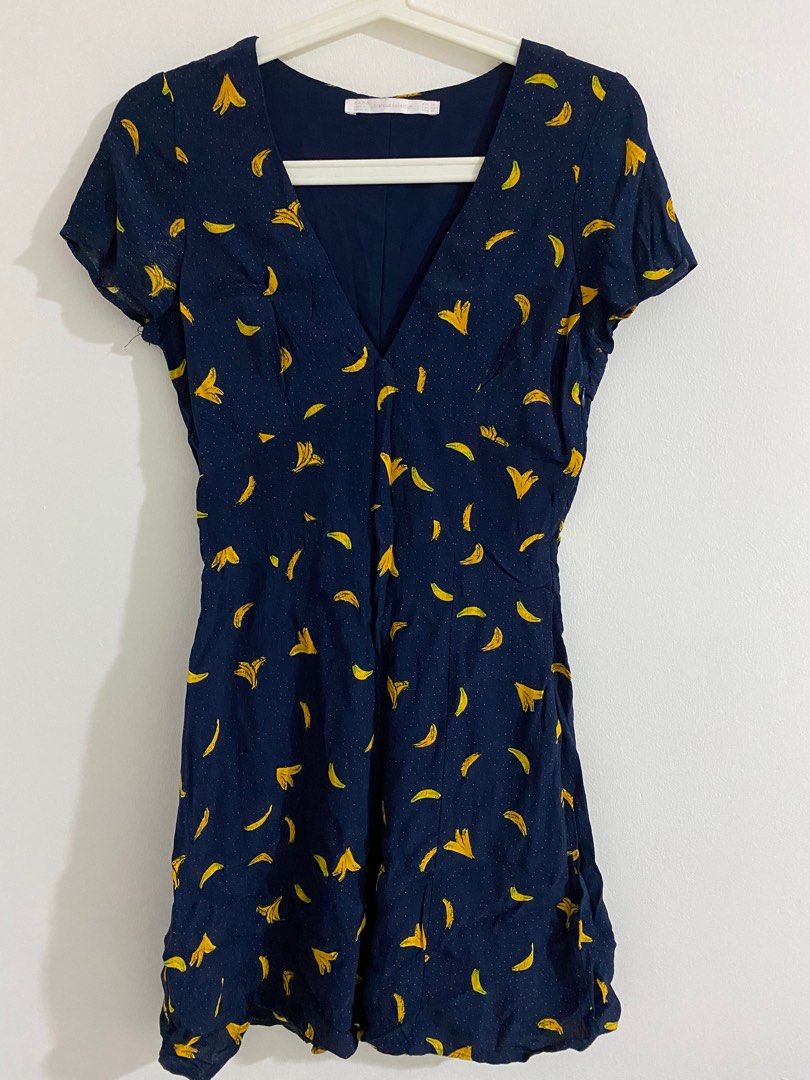 Zara banana dress online
