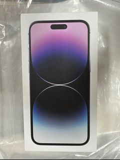 (ZP) iphone 14 pro max 1TB Deep Purple brand new