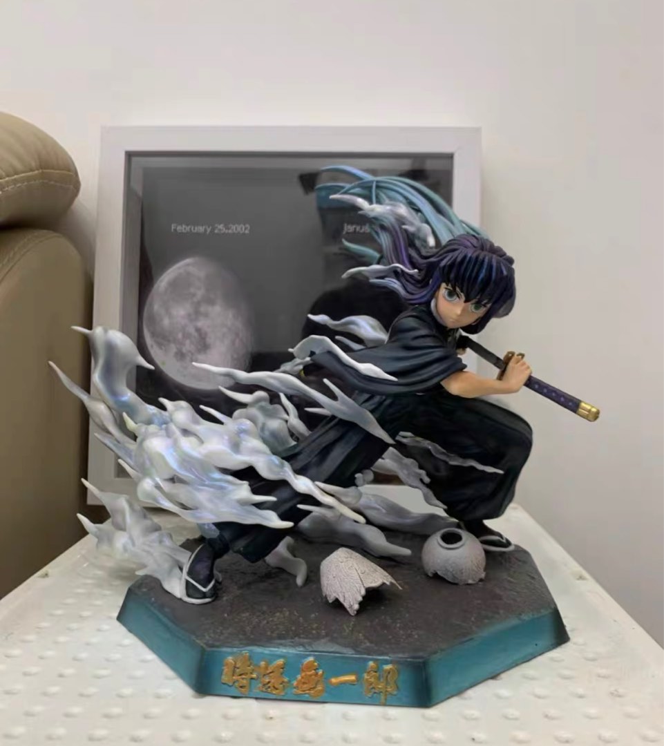 20CM Demon Slayer LED Mist Hashira Muichiro Tokito figure, Hobbies