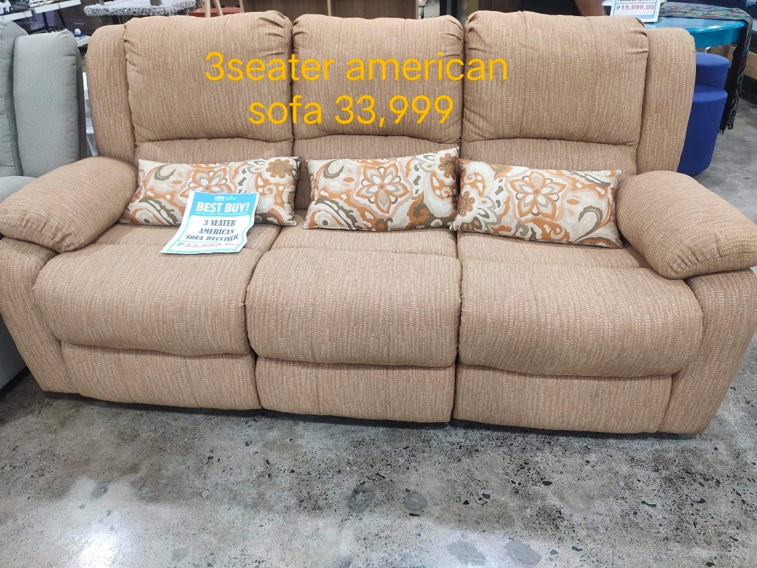 3 in 1 American Sofa, Furniture & Home Living, Furniture, Sofas on