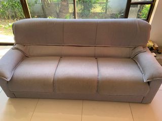 3 Sets of Sofas: 1 Seater, 2 Seater and 3 Seater