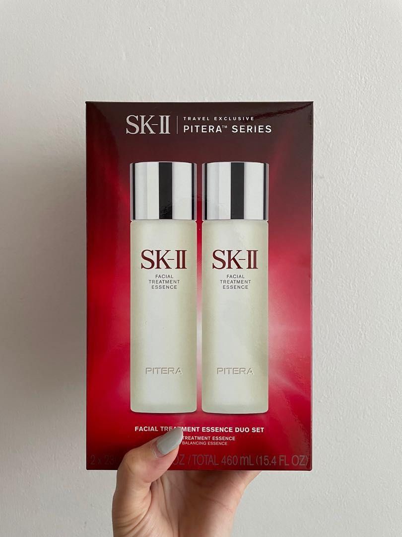 (2x230ml) SK-II Facial Treatment Essence Duo Set, Beauty & Personal ...