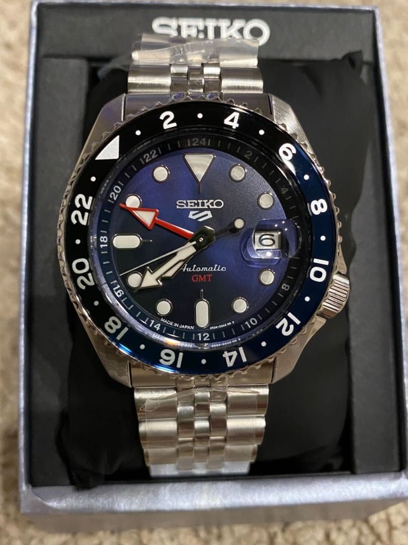 佐敦門市100% 全新精工Seiko 5 Sports 5仔鋼帶SBSC003 Stainless Steel
