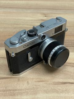 [相機套裝] Canon P Film camera + Canon L39 50mm f1.8 (100% Work)