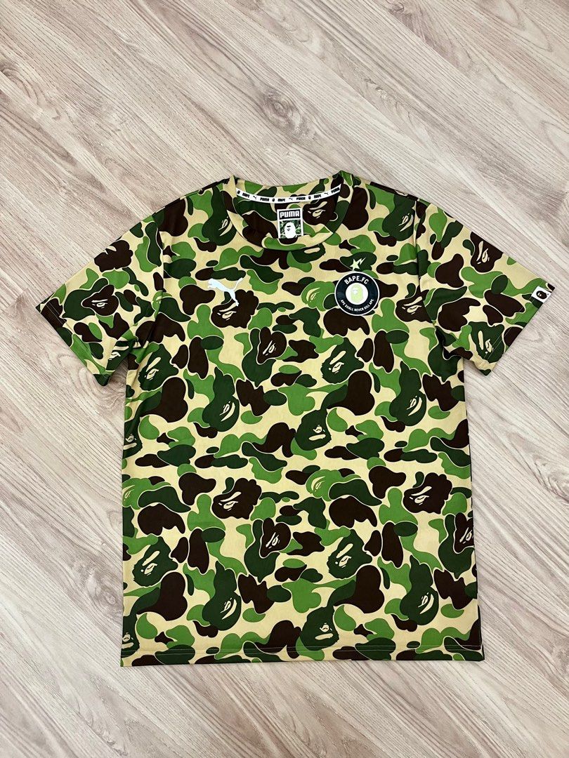 Bape x puma t shirt shop