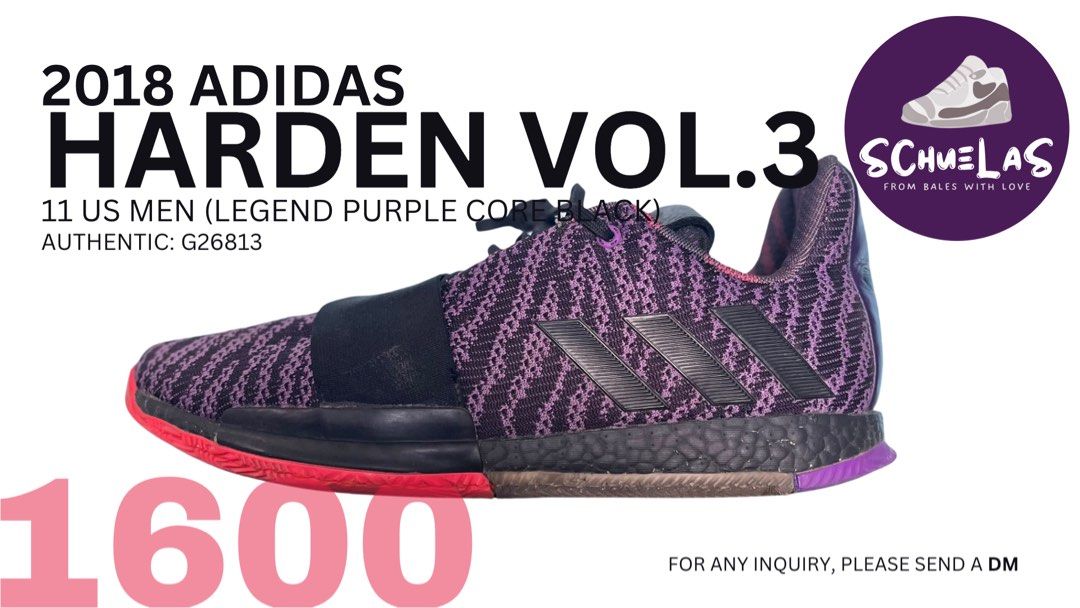 Harden vol 3 legend purple hot sale