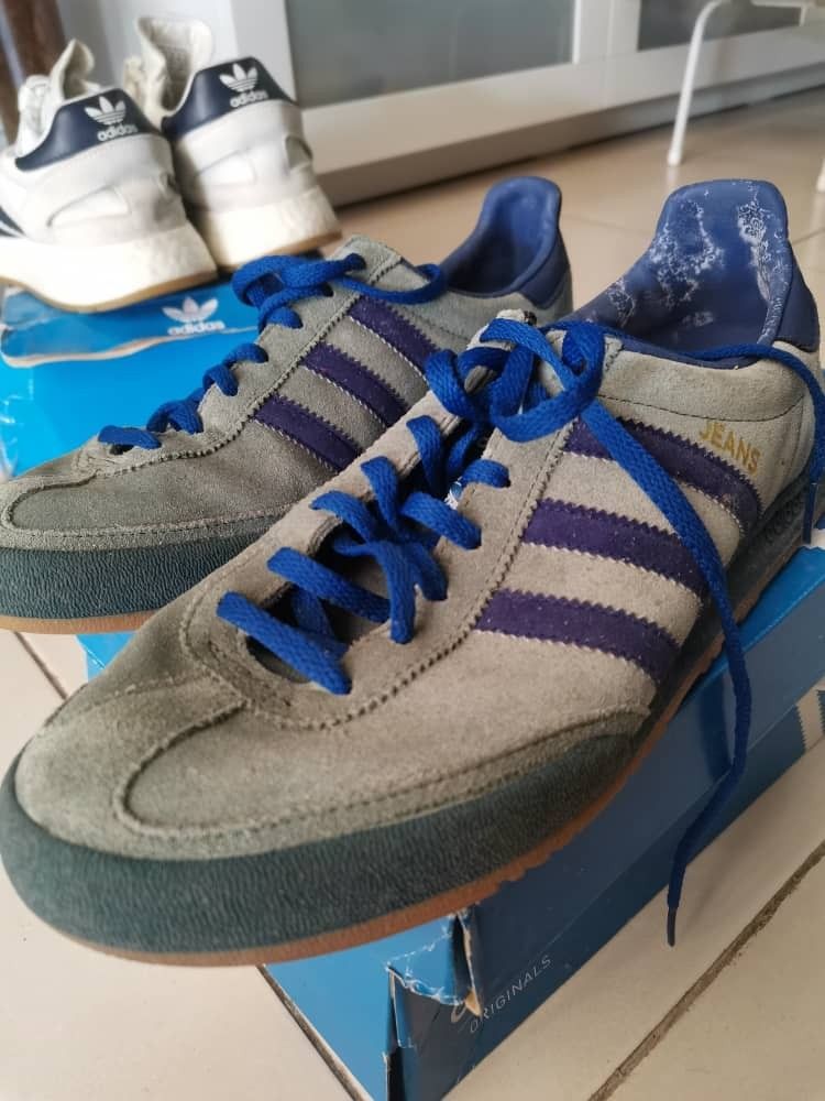 Adidas jeans mk2 size 8 clearance