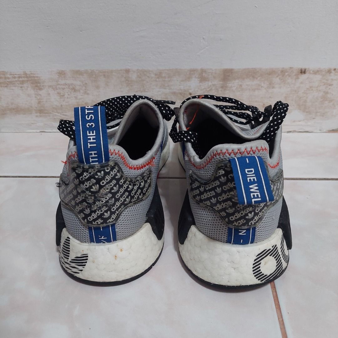 Nmd r1 grey black royal sale