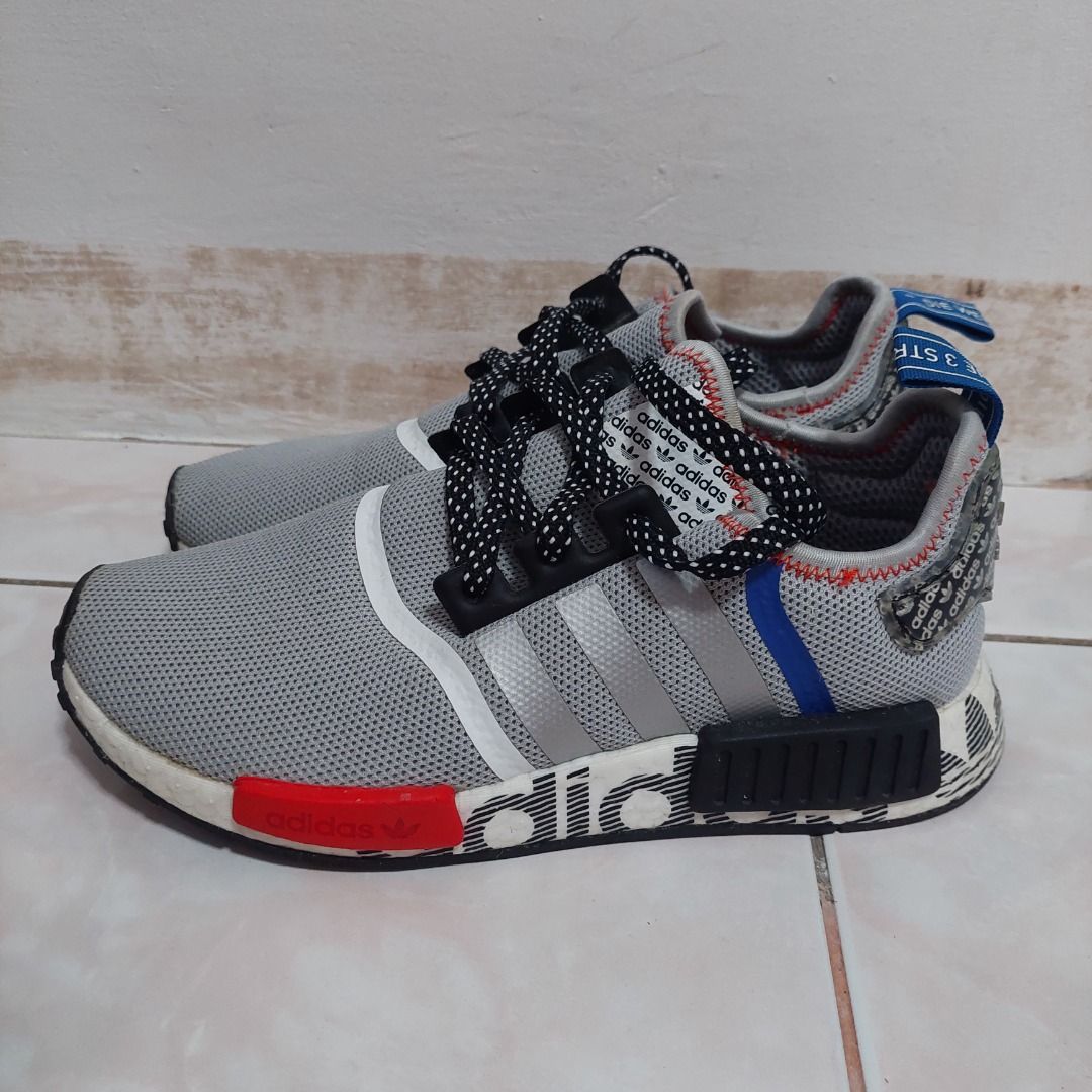 adidas NMD R1 Transmission Pack Grey Black Royal