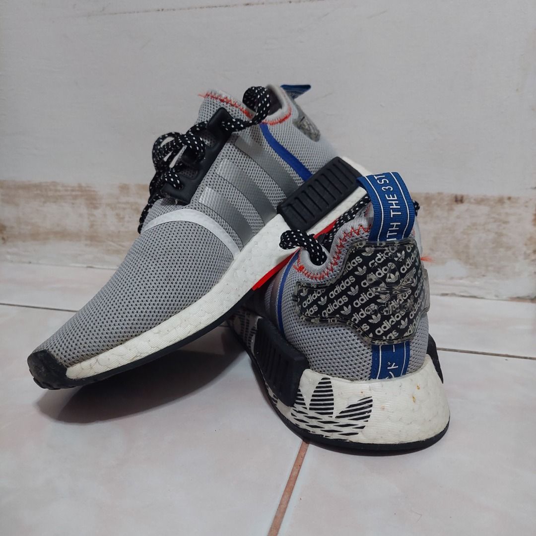 adidas NMD R1 Transmission Pack Grey Black Royal Men s