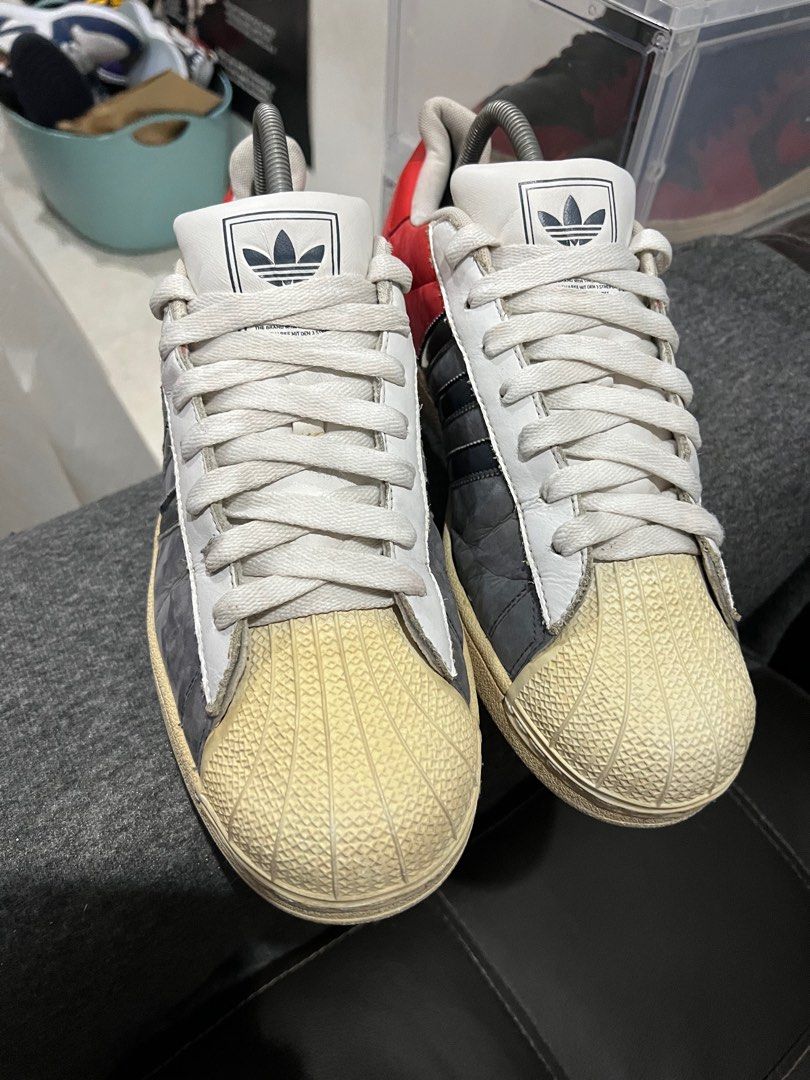 Adidas Superstar Grey Orange Originals 12.5UK Men s Fashion