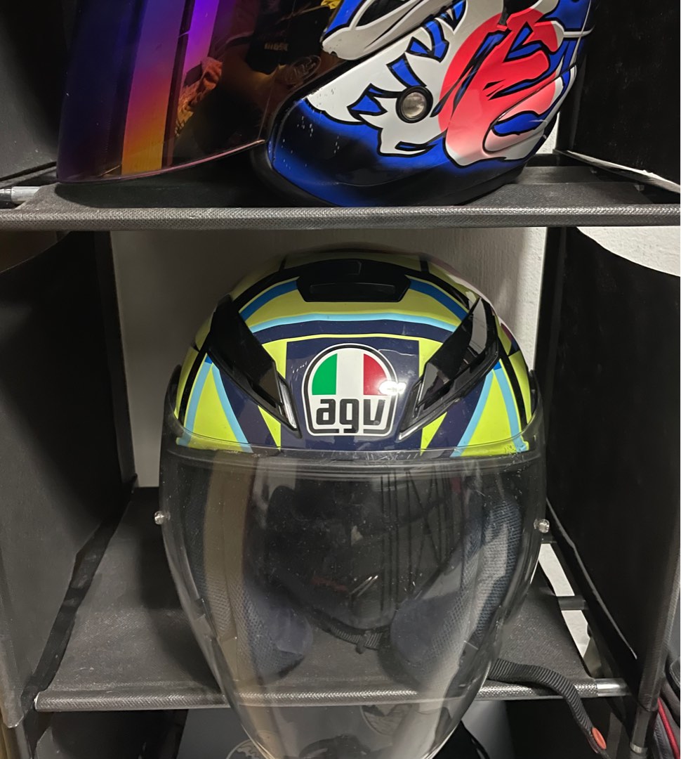 AGV K5, Motorcycles, Motorcycle Apparel on Carousell