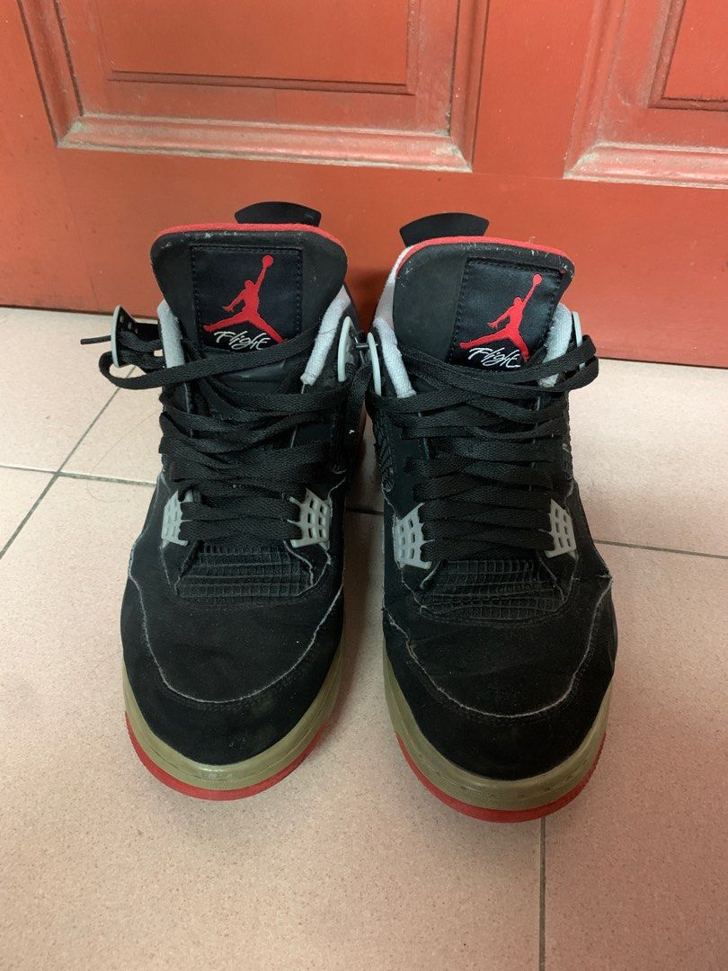 Jordan 4 bred used hotsell